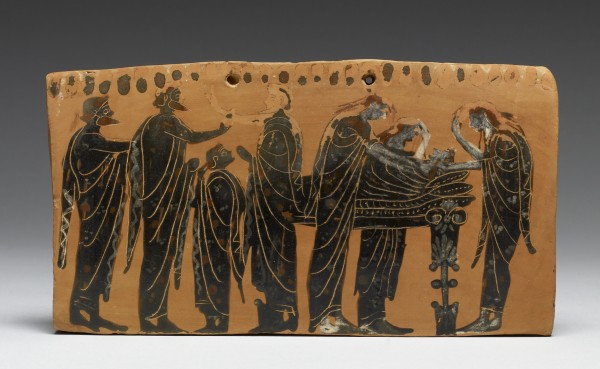 Greek funerary rites burial rituals
