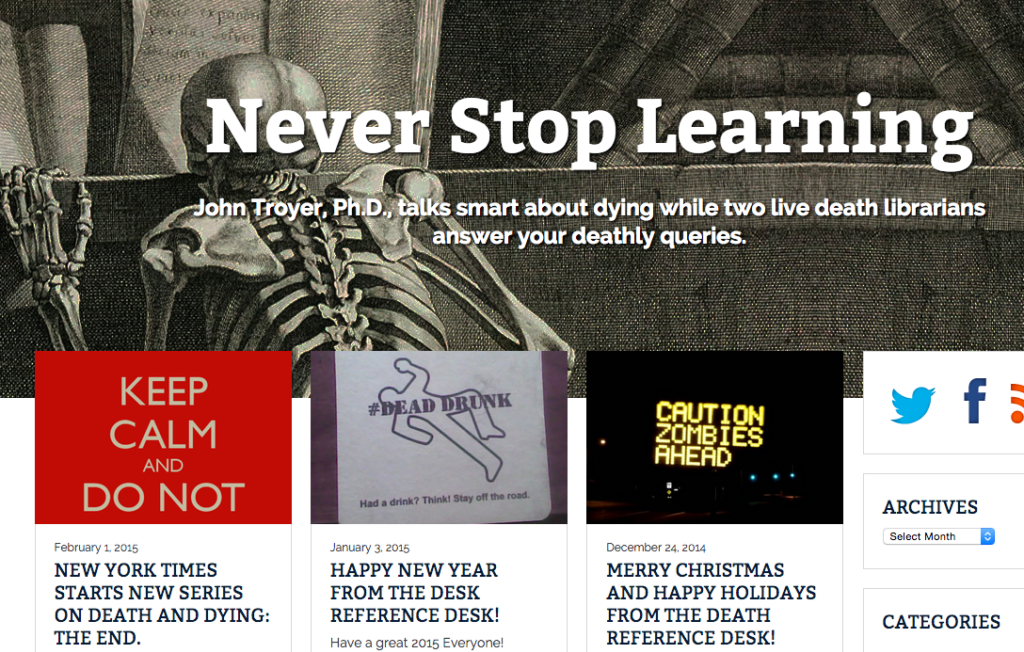 Death positive websites