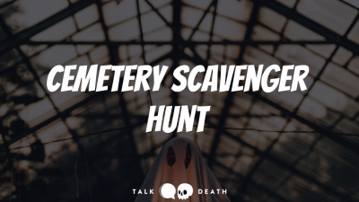 Halloween Cemetery Scavenger Hunt