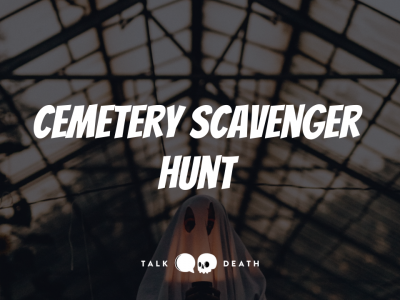 Halloween Cemetery Scavenger Hunt