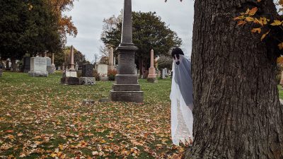 Halloween Cemetery Scavenger Hunt