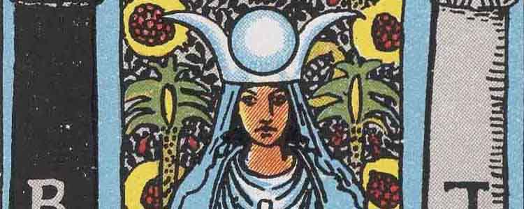 RWS Tarot 02 High Priestess