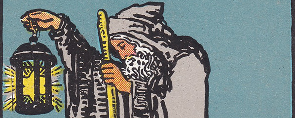 RWS Tarot 09 Hermit