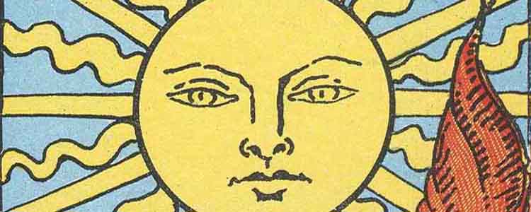 RWS Tarot 19 Sun