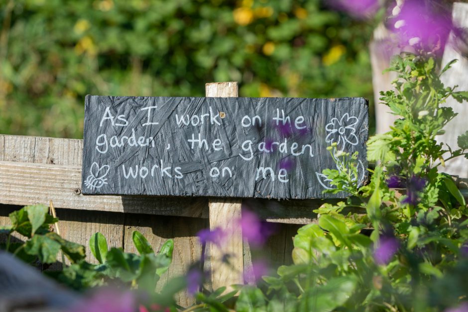 grief gardening