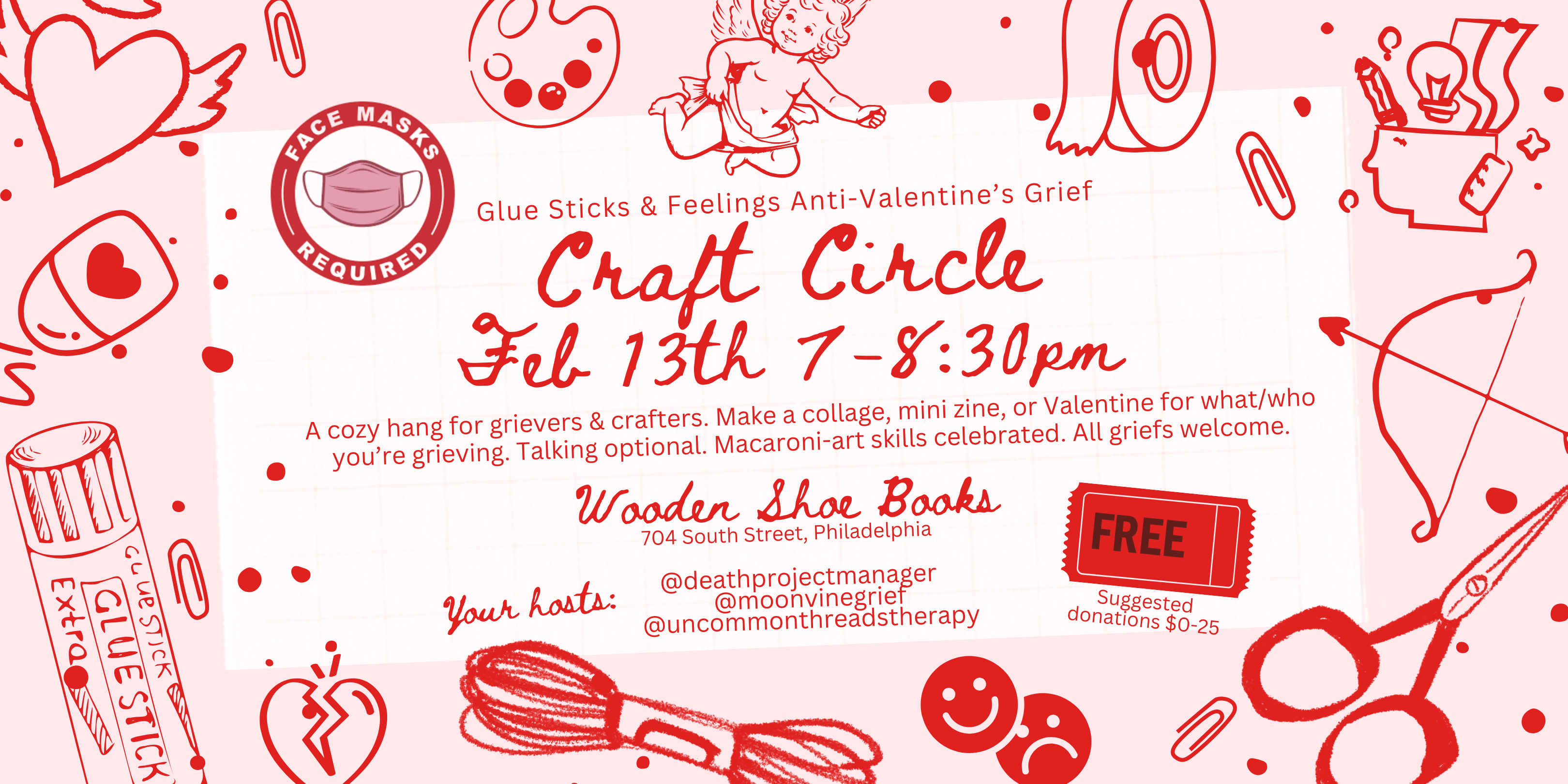 Glue Sticks & Feelings EventBrite